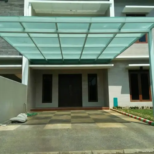 Kanopi Kaca Tempered 10mm di  bsd